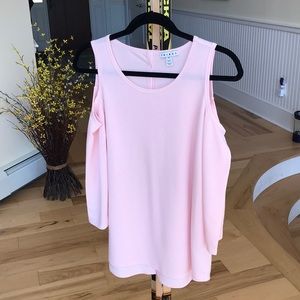 Pink Long Sleeve - Exposed Shoulders - Never Worn